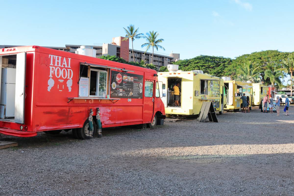 Maui food truck park